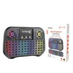 I10 MINI WIRELESS+BLUETOOTH TOUCHPAD 7 COLOR BACKLIT LIGHT 2.4GHZ