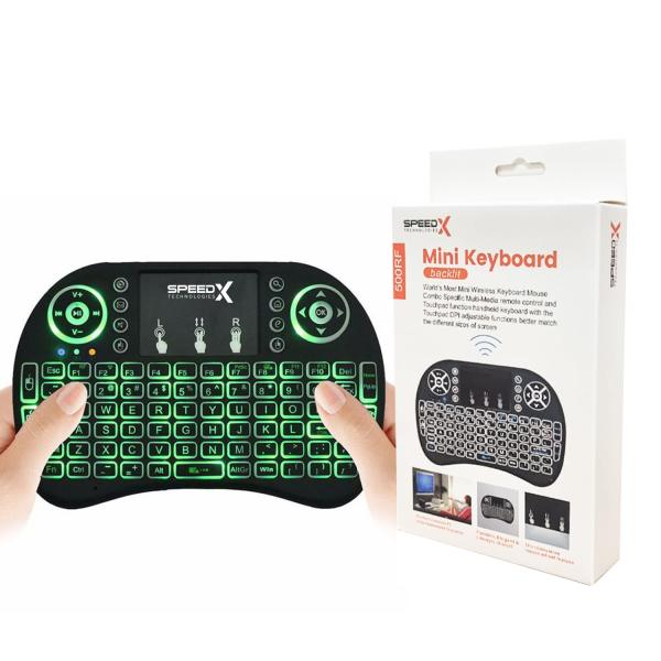 RF 500 MINI TOUCH PAD WIRELESS WITH BACKLIGHT KEYBOARD MOUSE