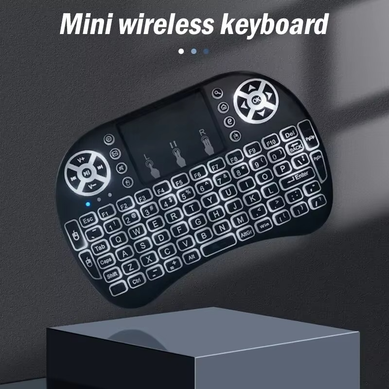 RF 500 MINI TOUCH PAD WIRELESS WITH BACKLIGHT KEYBOARD MOUSE - Image 5