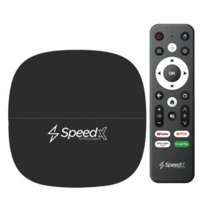 SPEEDX PIXEL4K X20 PLUS ALLWINNER H313 ANDROID 10.0V 4K SMART TV BOX 2GB+16GB Air Mouse With Voice Control