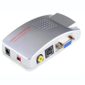 VGA to Audio Video Conversion Box