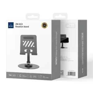 WIWU ZM‐013 Desktop Rotation Stand for Mobile and Tablet below 12.9 inc