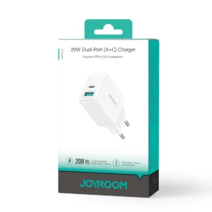 JOYROOM JR-TCF21 20W Dual-Port (A+C) Charger-White (EU)