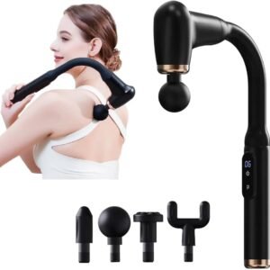 GB-868 Elbow Membrane Deep Tissue Massage Gun Electric Muscle Massager for Pain Relief - Rechargeable