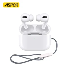ASPOR A620 ANC AirBuds Pro 2 - Full-Function, Wireless Charging, 30Hrs Playtime, Bluetooth 5.4