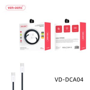 VEN DENS VD-DCA04 60W Type-C to Type-C Magnetic Data Cable Fast Charging Cable