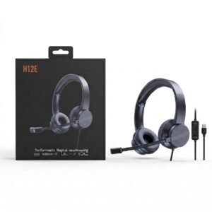 H12E Wired Headphones with Noise Cancelling MIC ( Orginal IC)