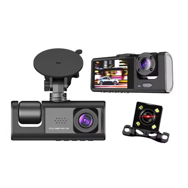 Y16-3-Channel-Dash-Camera