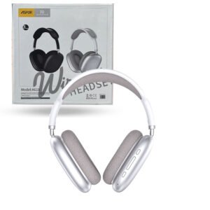 ASPOR A618 Wireless Bluetooth Headset with white color – Advanced 5.1 Technology