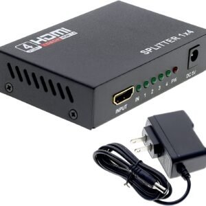 HDMI Splitter 4 Port for 2K/4K Visual Excellence