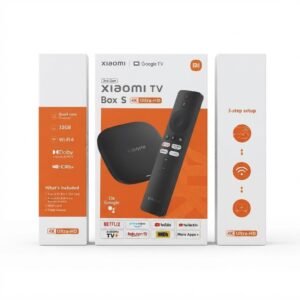 Xiaomi TV Box S (3rd Gen) Google TV 4K Ultra - Global Version Wi-Fi 6, 2.4GHz / 5GHz Bluetooth 5.2, 2GB RAM, 32GB ROM
