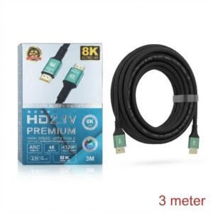 3 Meter 2.1 8K 60Hz UHD HDMI Cable