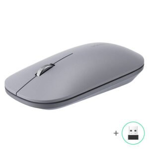 UGREEN MU001 2.4G & Bluetooth Dual-Mode, 4000DPI, Ergonomic Design, 3 Buttons Gray 45171