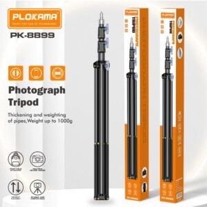 Plokama PK-8899 Photography Tripod Stand Ring Light Stable Stand  200cm