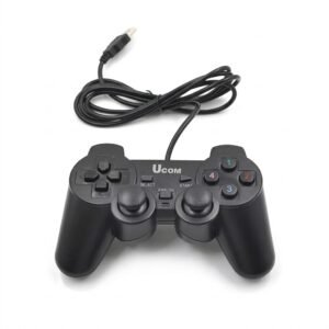 Ucom JoyStick Gamepad Kit For PC Wired USB 2.0 Black Gamepad Joystick Joypad Game Controller For PC Laptop Computer For Win7/8/10 XP