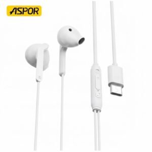 Aspor A221 Type-C Stereo Wired Earphone Full Compatible