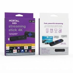 Mortal Q8 Ultra 2GB 8/16GB Android 14 Smart TV Stick Voice Remote
