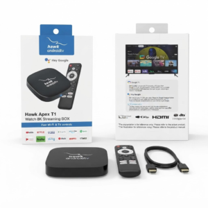 Hawk Apex T1 Android 16 2GB 8/16 GB With Voice Remote Smart TV BOX